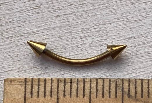 Piercing Sopracciglio Dorato ( PSo96 )