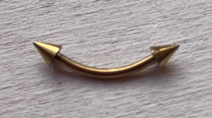 Piercing Sopracciglio Dorato ( PSo96 )