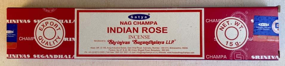 Incenso Bastoncini Indian Rose ( Sat62/1 )