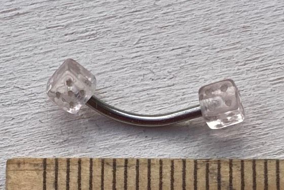 Piercing Sopracciglio Dadi ( PSo110 )