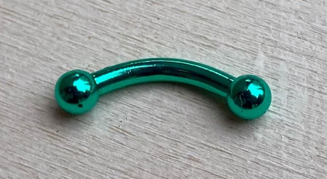 Piercing Sopracciglio Verde ( PSo120 )