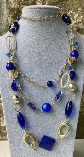 Collana Bijoux Blu ( CBj01 )