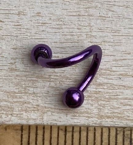 Piercing Viola Curvo ( PIn29 )