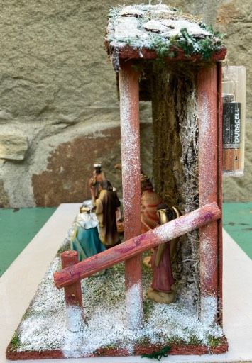 Presepe Capanna Innevata ( NPre04 )