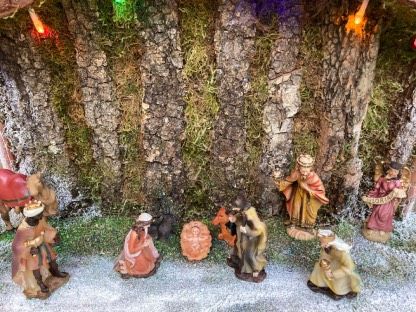 Presepe Capanna Innevata ( NPre04 )