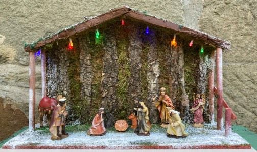 Presepe Capanna Innevata ( NPre04 )