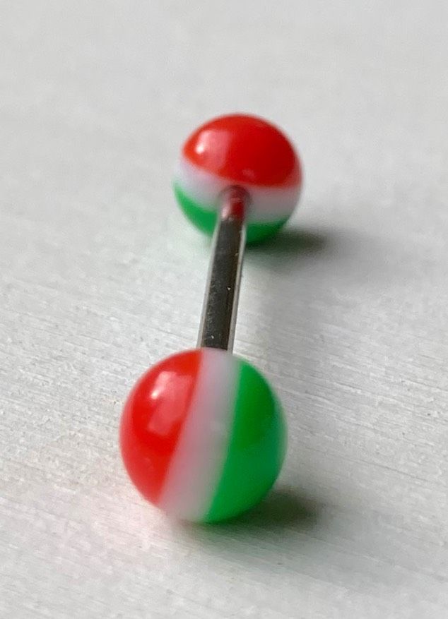 Piercing Lingua Tricolore ( PLi03 )