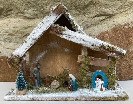 Presepe Capanna Legno ( NPre30 )