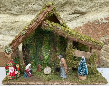 Presepe Capanna Legno ( NPre34 b)