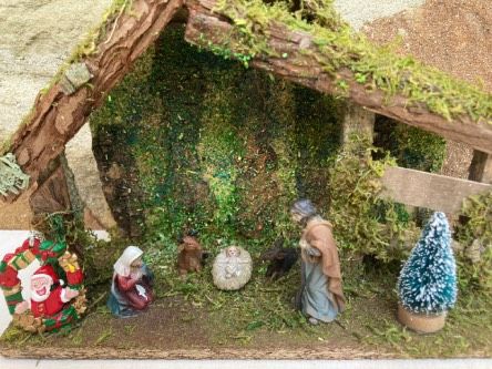 Presepe Capanna Legno ( NPre34 b)