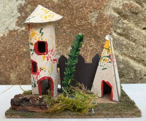 Casetta Presepe Torretta ( NAdd313 )