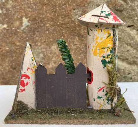 Casetta Presepe Torretta ( NAdd313 )