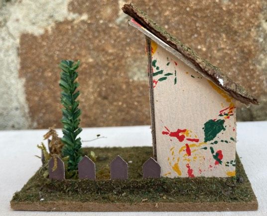 Casetta Presepe Torretta ( NAdd214 )