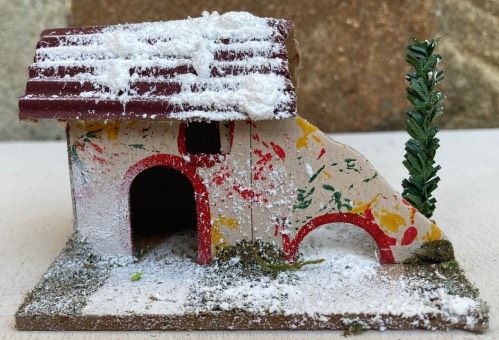 Casetta Presepe Innevata ( NAdd311 )