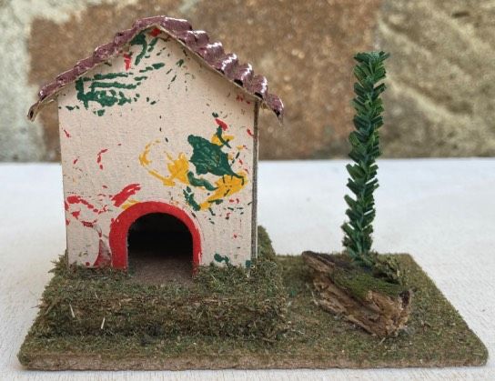 Casetta Presepe Cartoncino ( NAdd203 )