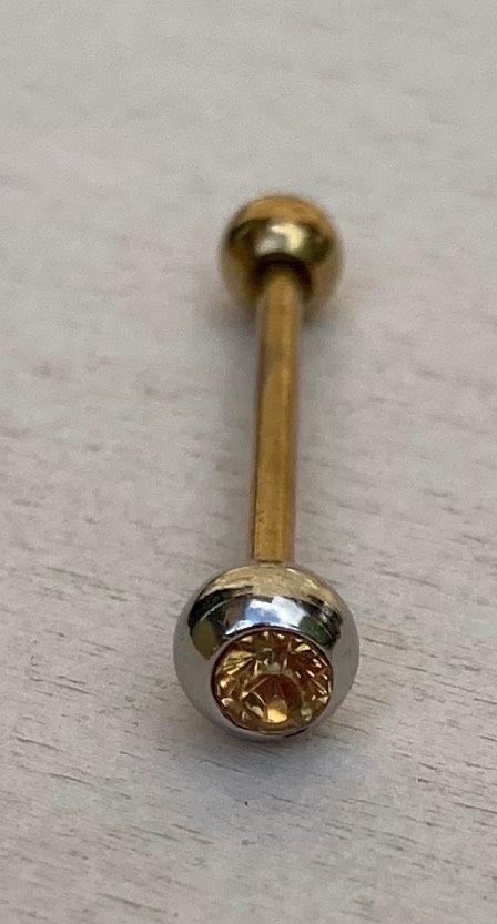 Piercing Lingua Dorato ( PLi19 )