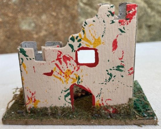 Casetta Presepe Castello ( NAdd198 )