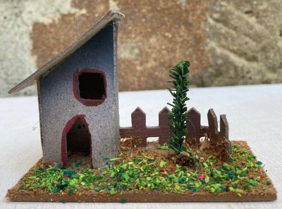 Casetta Presepe Cartoncino ( NAdd382 )