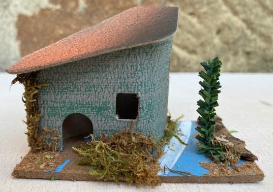 Casetta Presepe Cartoncino ( NAdd218 )