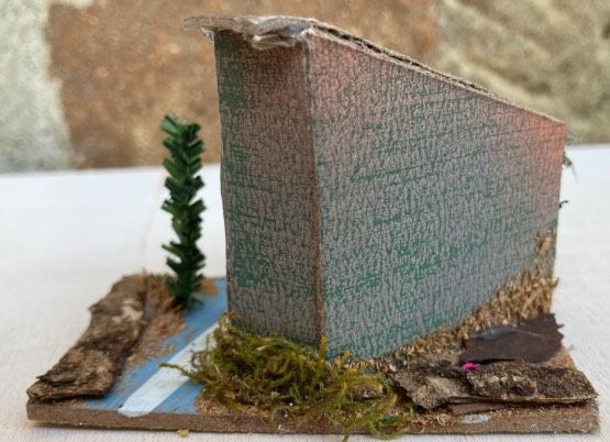 Casetta Presepe Cartoncino ( NAdd218 )