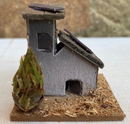 Casetta Presepe Torretta ( NAdd321 )