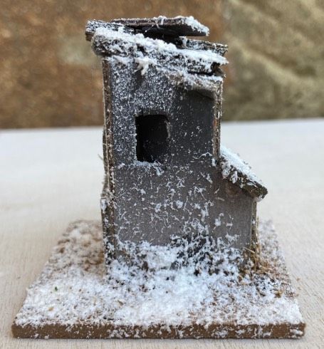 Casetta Presepe Innevata ( NAdd193 )