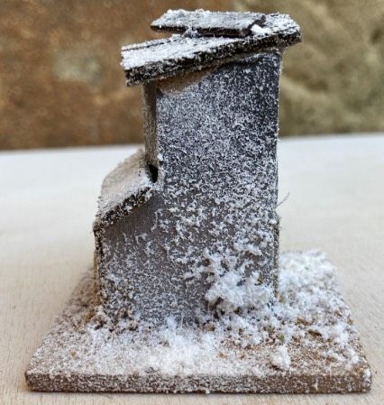 Casetta Presepe Innevata ( NAdd193 )