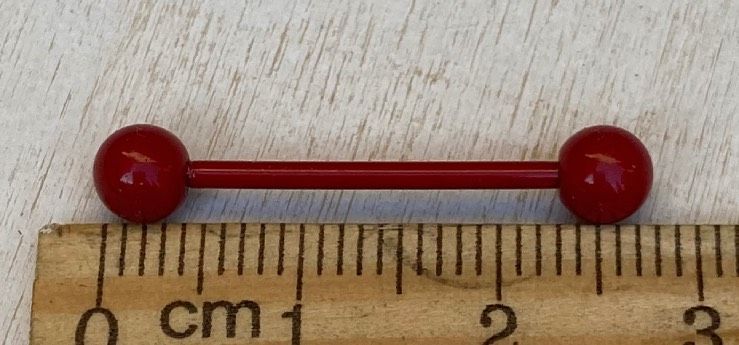 Piercing Lingua Rosso ( PLi50 )