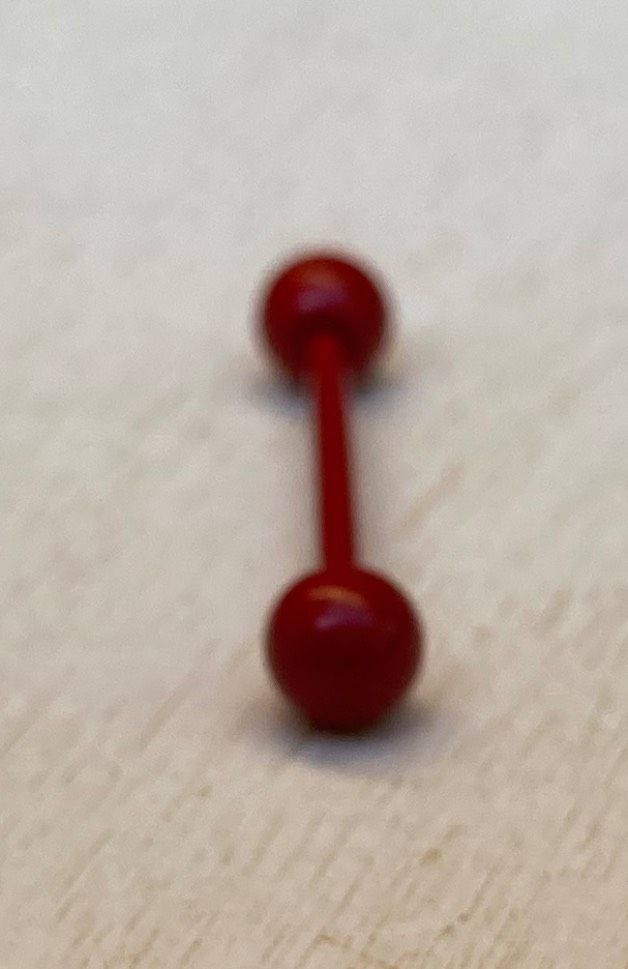 Piercing Lingua Rosso ( PLi50 )