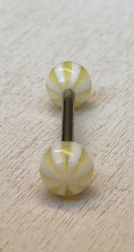 Piercing Lingua Spicchi Gialli ( PLi54 )