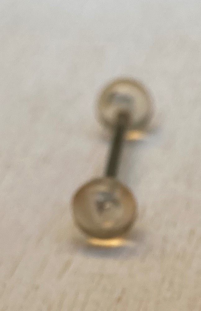 Piercing Lingua Trasparente ( PLi55 )