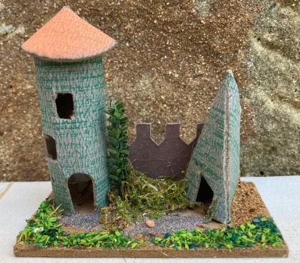 Casetta Presepe Torretta ( NAdd305 )