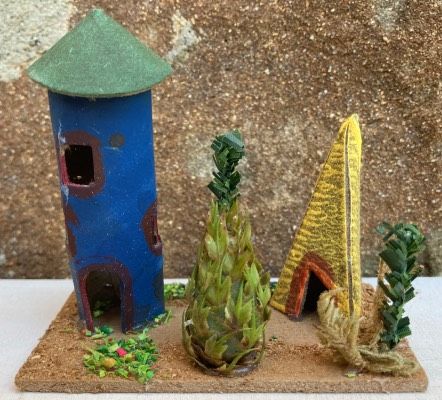 Casetta Presepe Torretta ( NAdd197 )