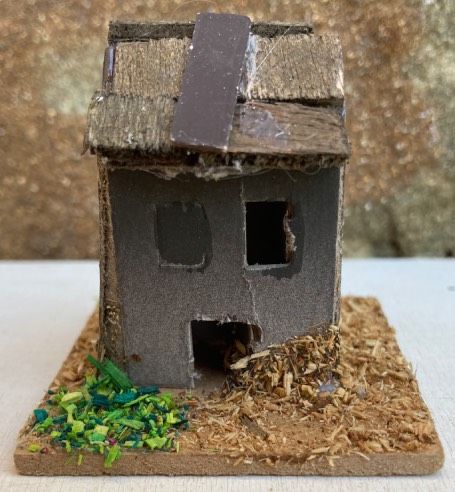 Casetta Presepe Cartoncino ( NAdd365 )