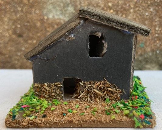 Casetta Presepe Cartoncino ( NAdd272 )