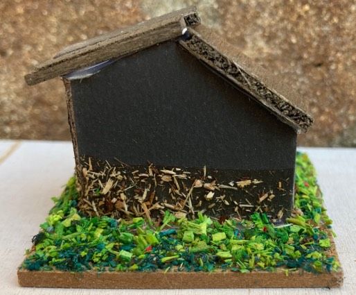 Casetta Presepe Cartoncino ( NAdd272 )