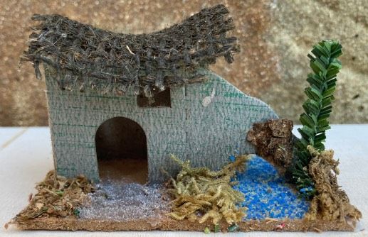 Casetta Presepe Cartoncino ( NAdd363 )