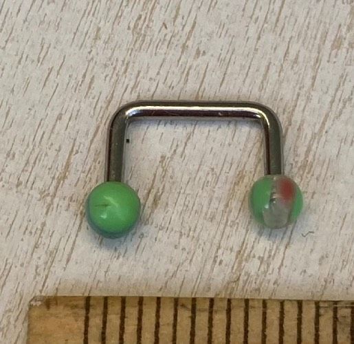 Piercing Septum Verde ( PSe47 )