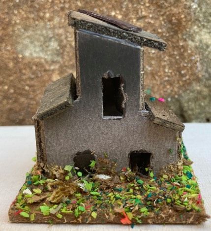 Casetta Presepe Cartoncino ( NAdd227 )