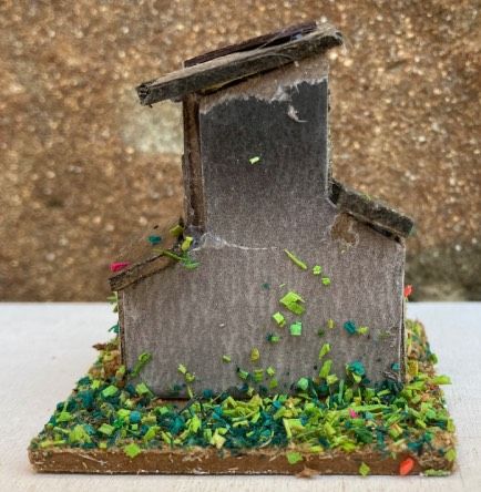 Casetta Presepe Cartoncino ( NAdd227 )