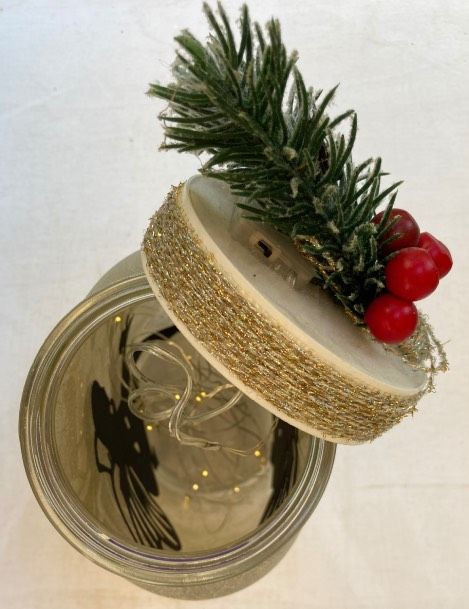 Decorazione Natale Fata Nutella ( NAdd204 )