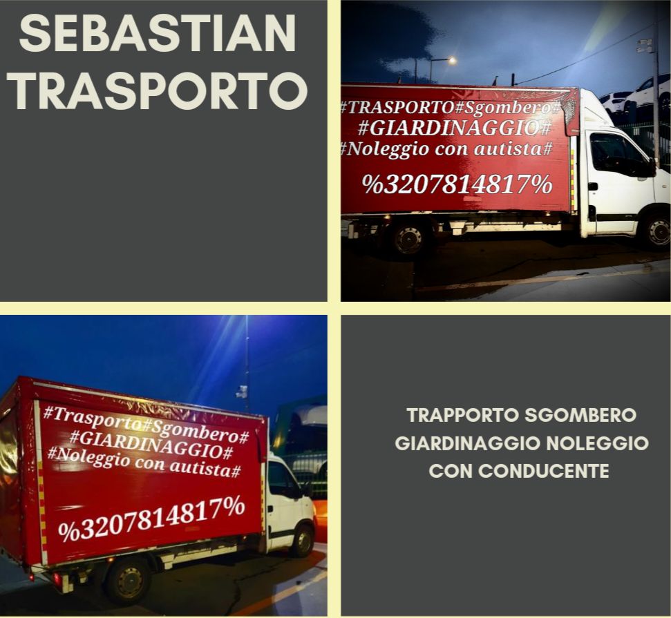 Trasporto giardinaggio sgomberi 