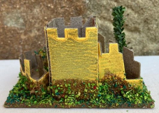 Casetta Presepe Castello ( Add212 )