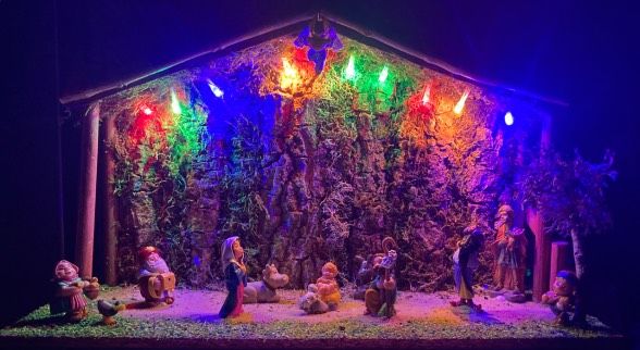 Presepe Capanna Kinder Vintage ( NPre61 )