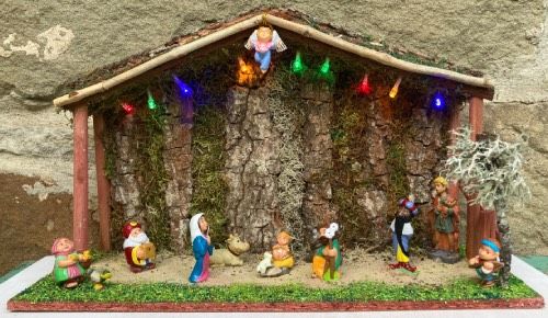 Presepe Capanna Kinder Vintage ( NPre61 )