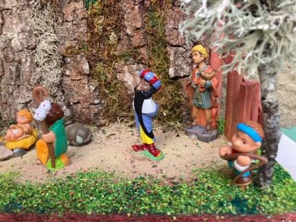 Presepe Capanna Kinder Vintage ( NPre61 )