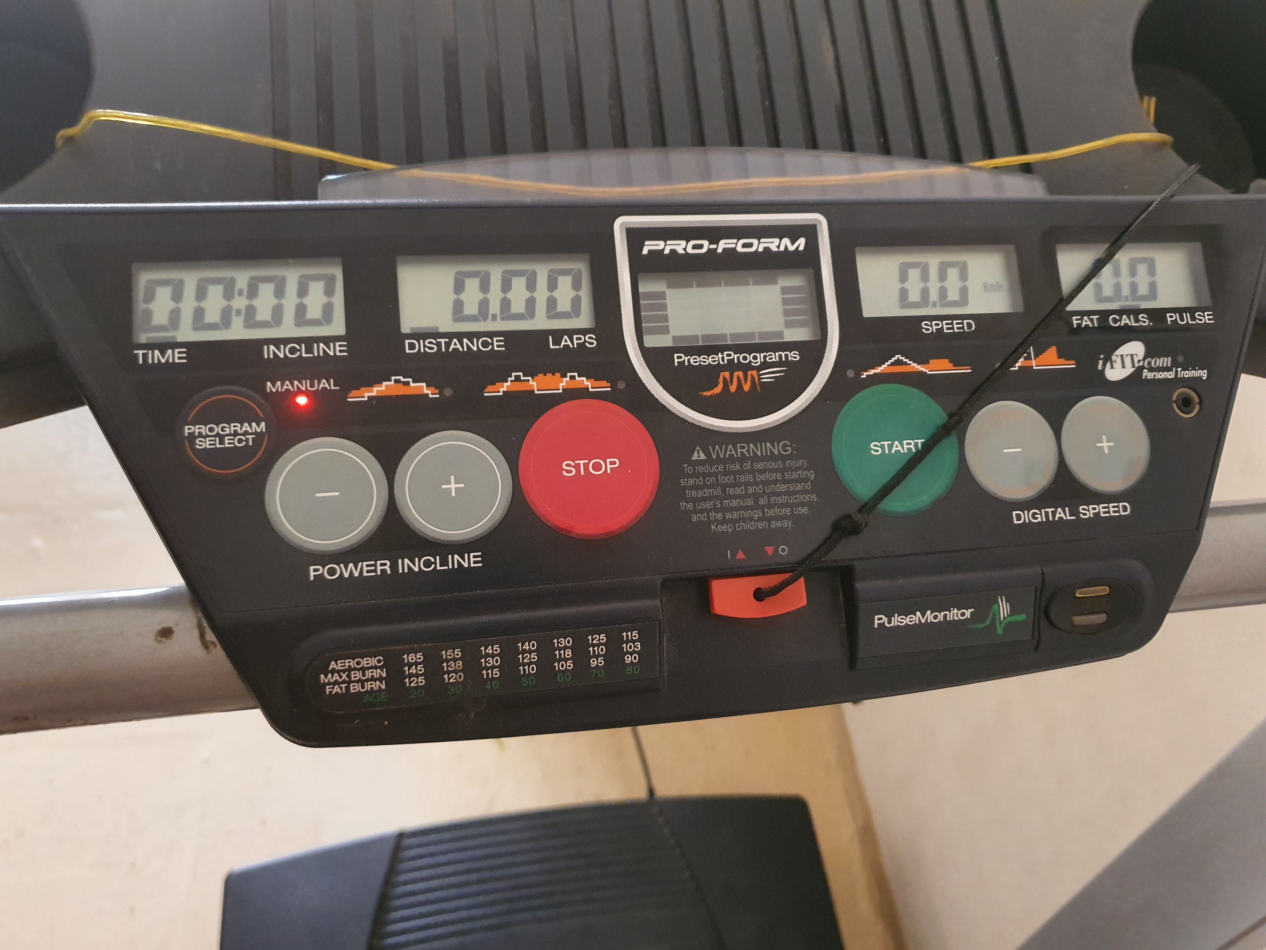tapis roulant PROFORM 390p