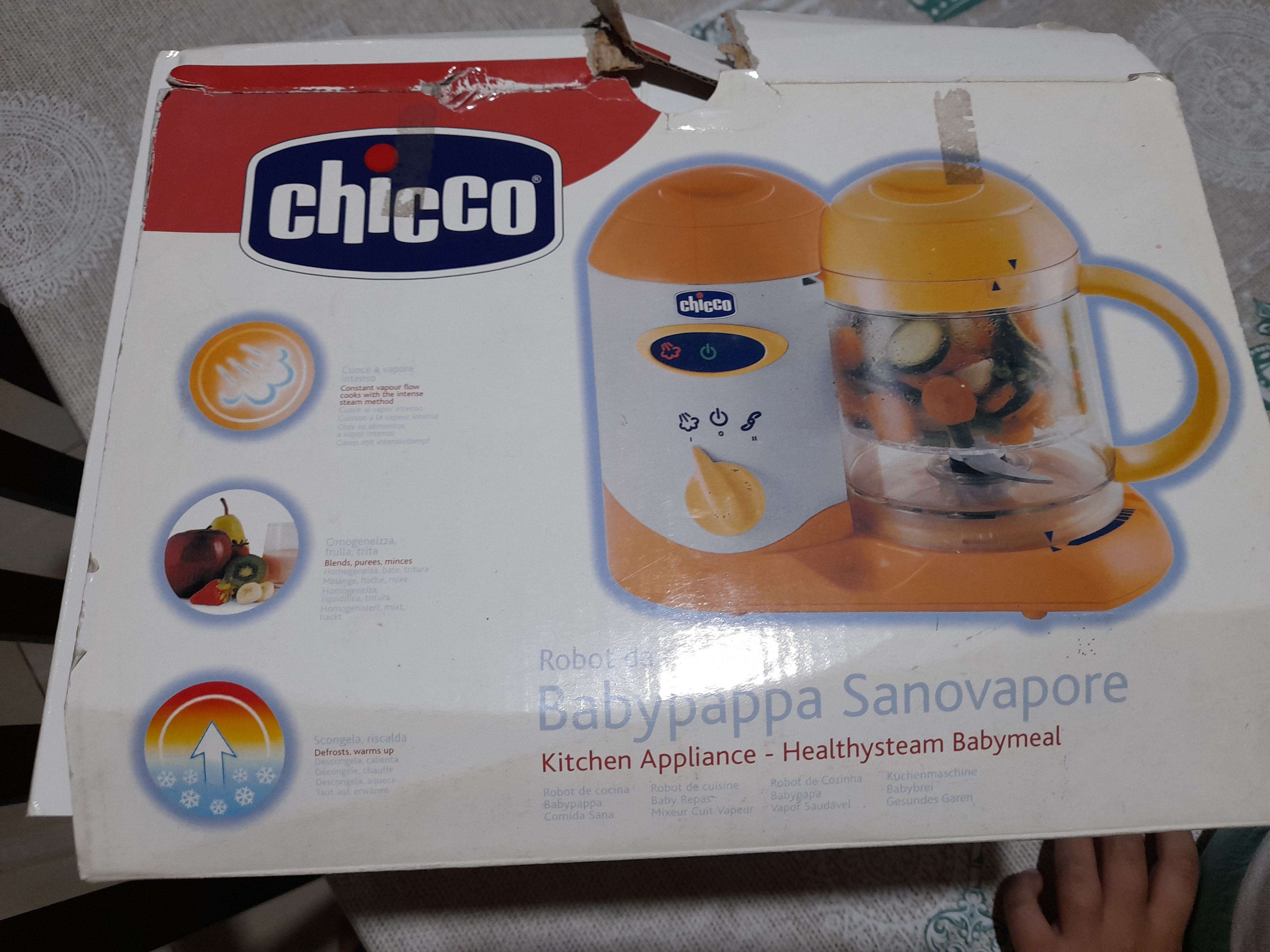 FRULLATORE PER PAPPE – BABYPAPPA SANOVAPORE CHICCO