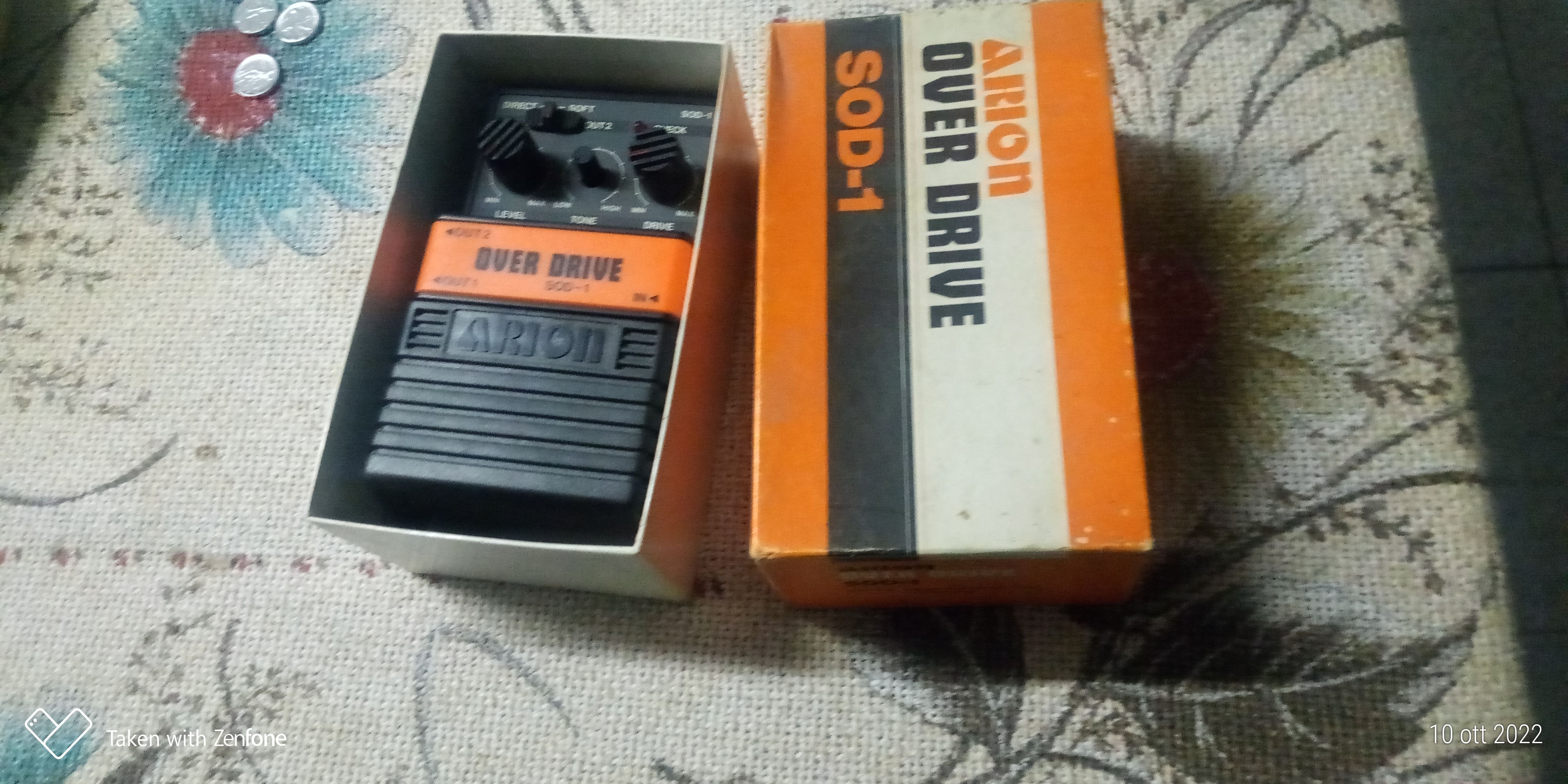 Distorsore x Chitarra. Arion Over Drive SOD-1