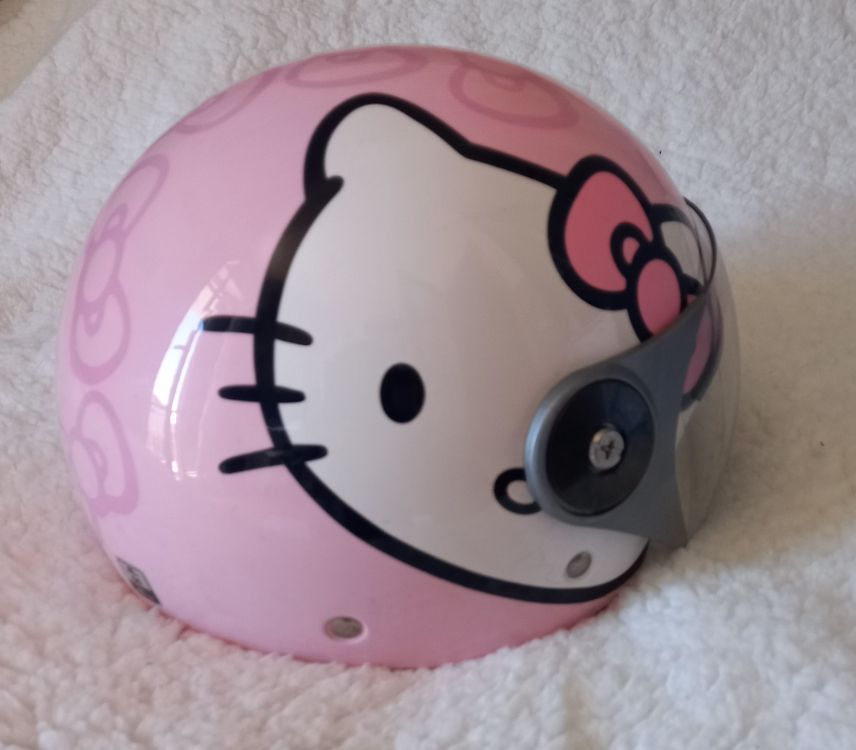 Casco Hello kitty